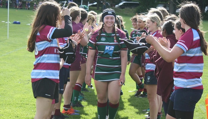 Image of Guildfordians RFC (GRFC) Girls Rugby team located on Stoke Park Guildford